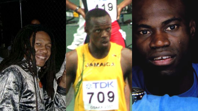 Bob Marley, Usain Bolt, and Uriah Hall