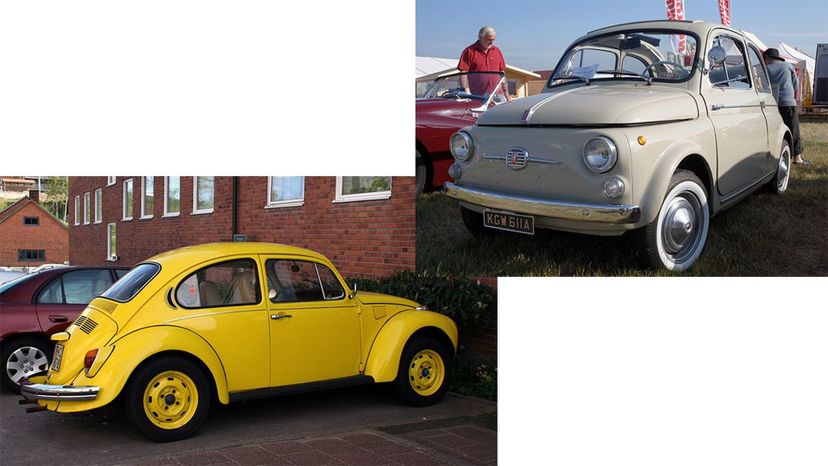 Volkwagen Beetle or Fiat 500