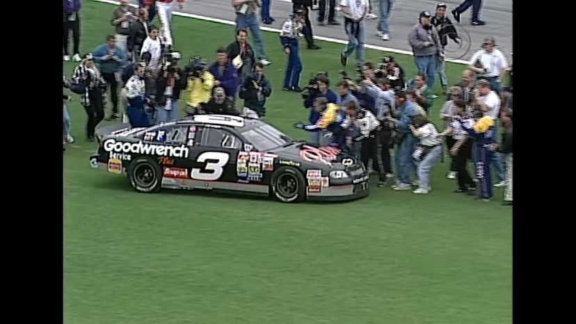 Dale Earnhardt wins Daytona 500