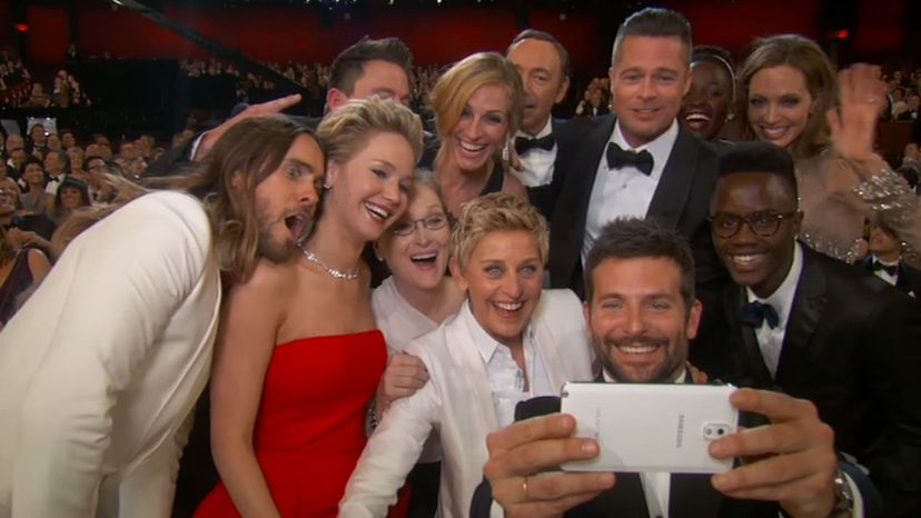 Oscars Selfie by Cooper