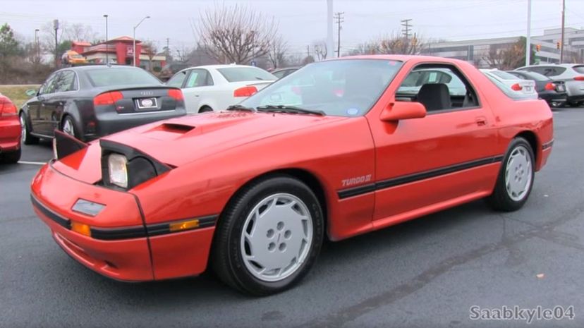 25 1987 Mazda RX-7 Turbo II