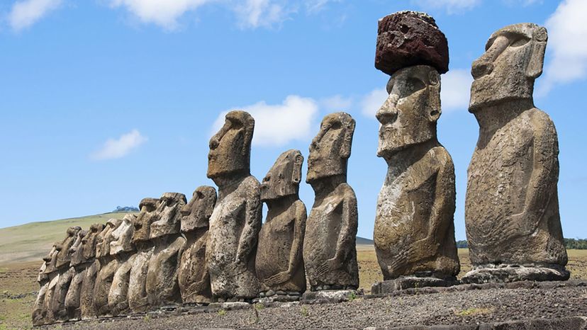 Moai Statue -- Chile