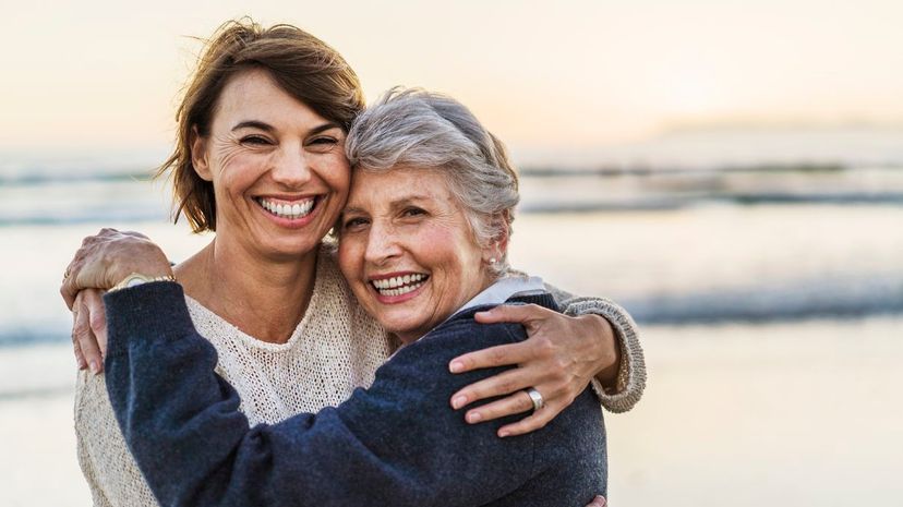 Mom and daughter