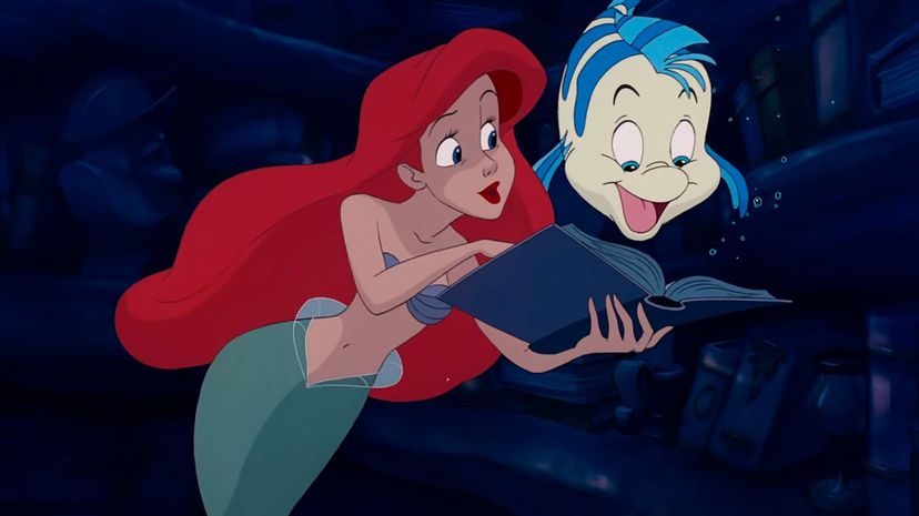 Ariel and Flounder