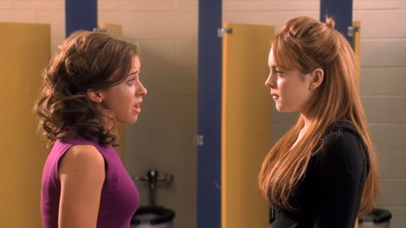 Gretchen and Cady talking