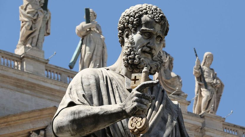 Saint Peter's statue