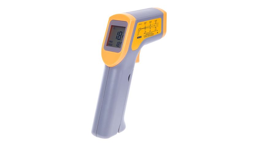 Laser thermometer