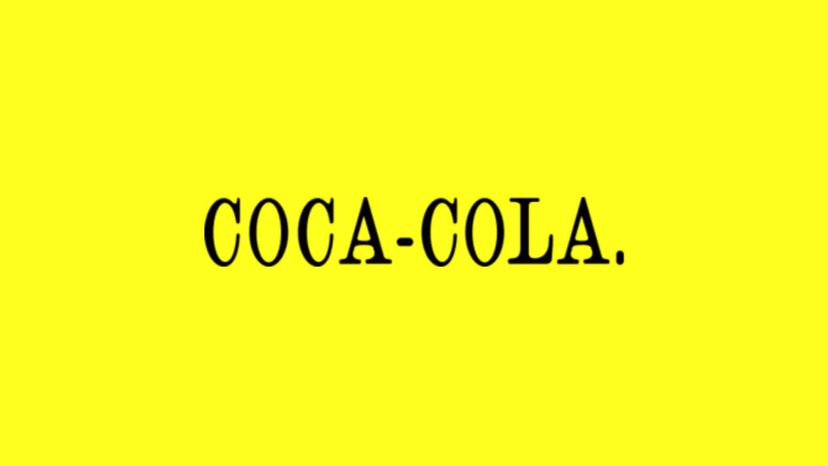 Coca-Cola original logo 