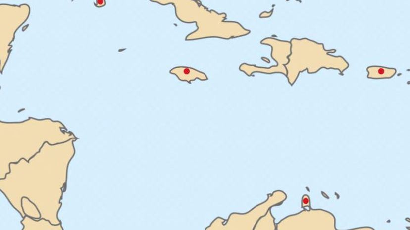 Map of Jamaica