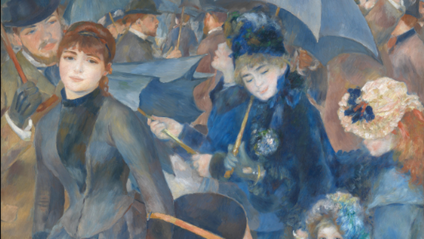 Renoir, the Umbrellas
