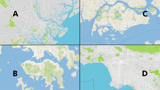 Can You Find These Major Cities on a Map?