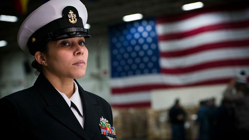 US Navy (Service Dress Blue for women officers)