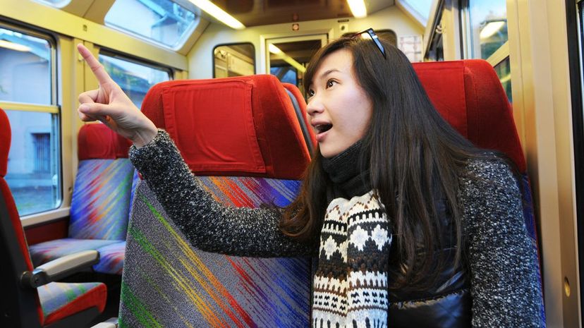 Surprise face of beautiful lady