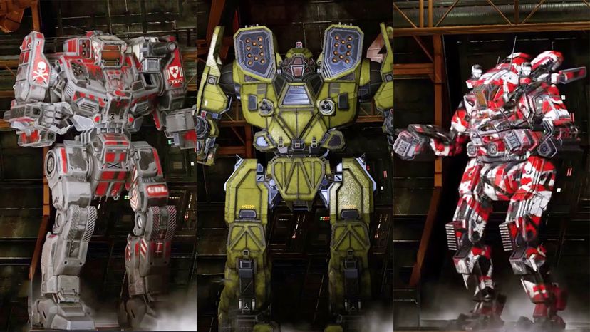 mechwarrior mechs