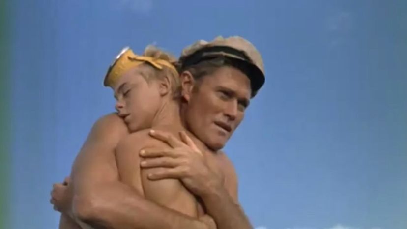 Movie- Flipper (1963 - Metro-Goldwyn-Mayer); Athlete- Chuck Connors 