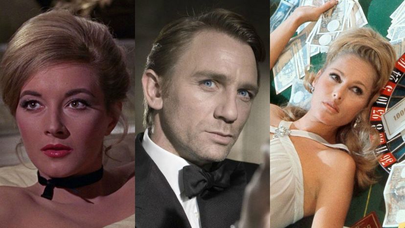 93% of people can't name all of these Bond girls from one image! Can you?
