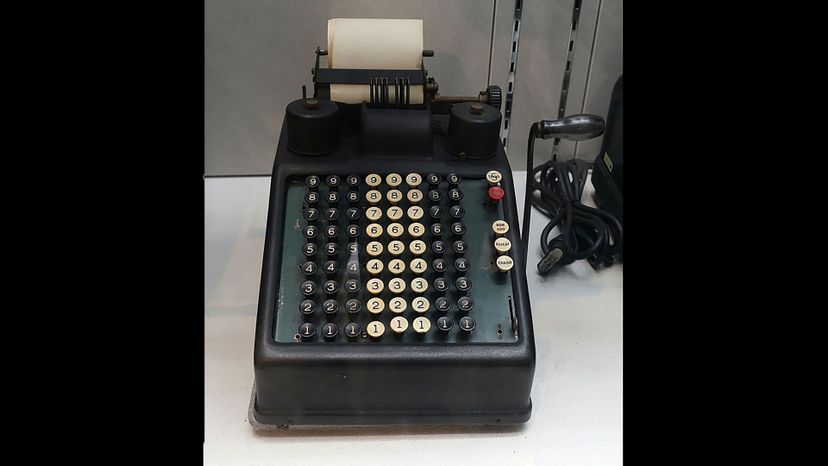 adding machine