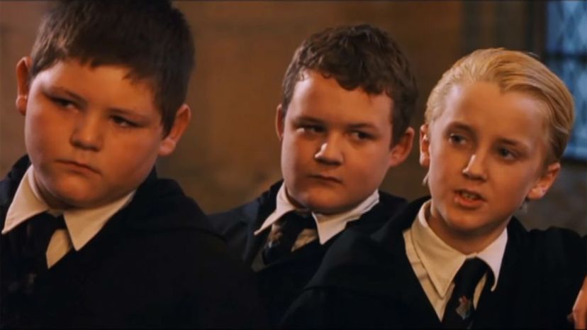 Malfoy, Crabbe and Goyle