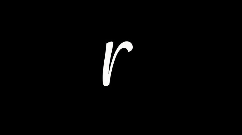 r lowercase