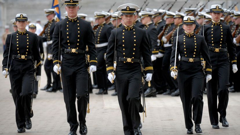 United States Naval Academy (midshipmen parade dress uniform)