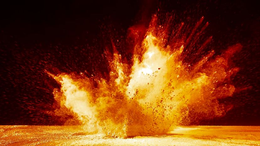 17 explosion injuries