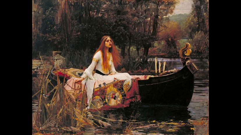&quot;The Lady of Shalott&quot; by John William Waterhouse