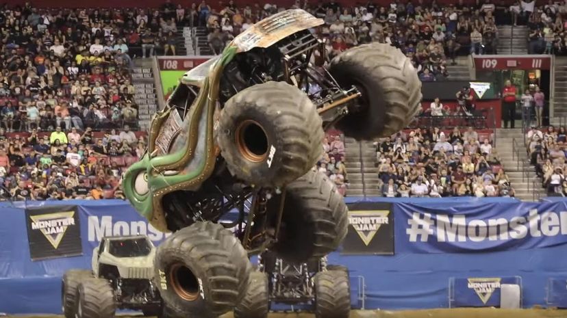 Monster Jam jump