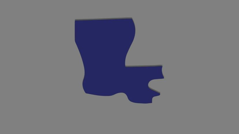 Louisiana (right side up)