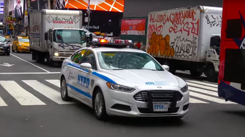 24 NYPD traffic cop car