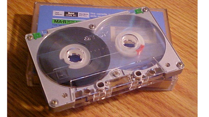 Audio cassette tapes