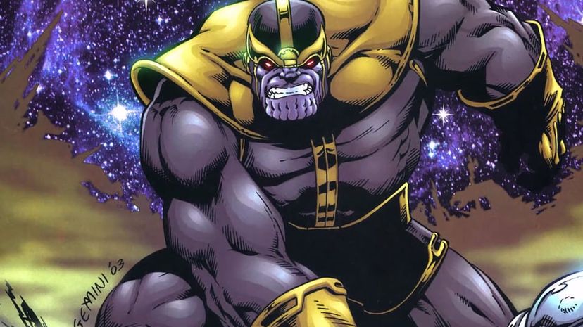Thanos in comic