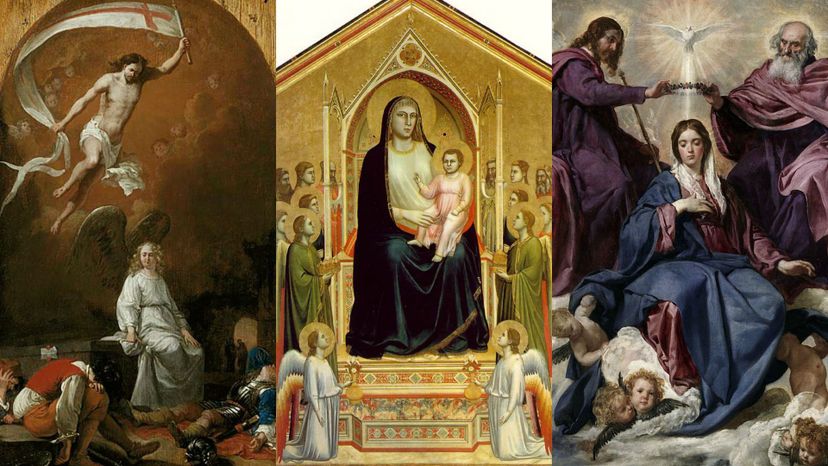 87% of people can't identify all these historic religious paintings! Can you?