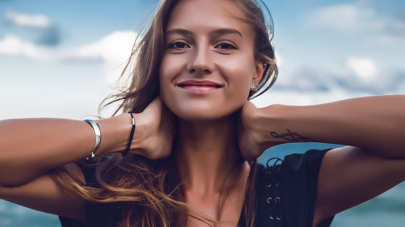 Beautiful Woman on Beach