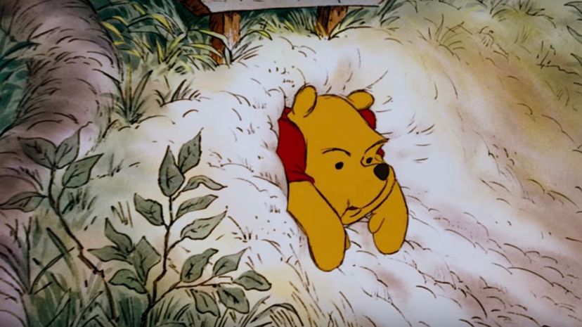 Winnie the Pooh is Stuck