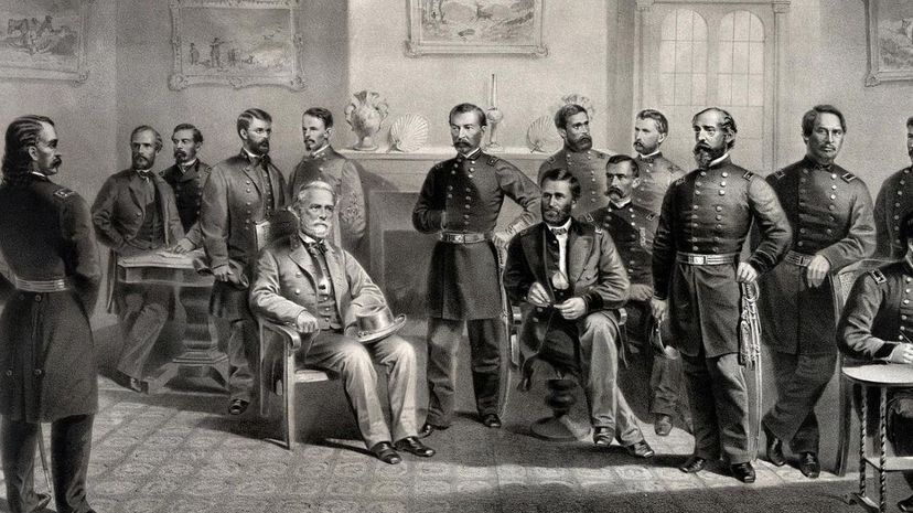 Civil War surrender