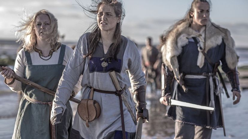 viking women going to do business