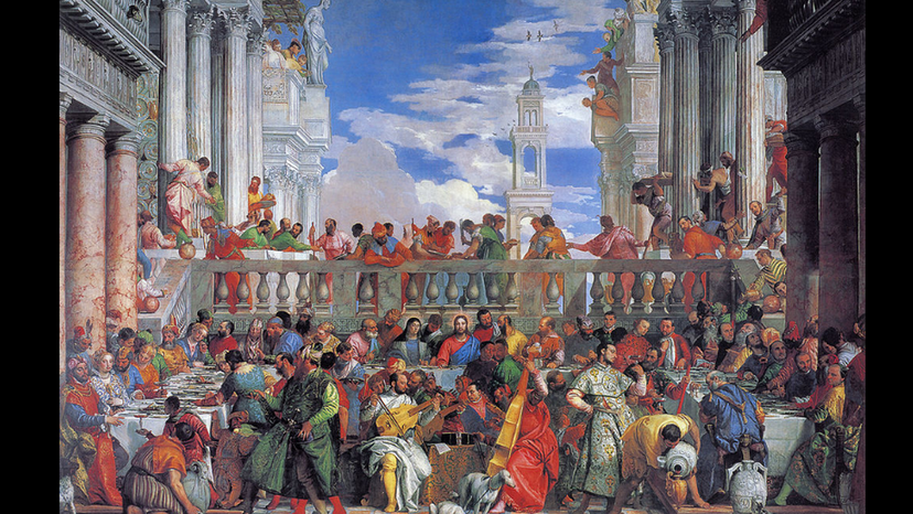 Wedding at Cana by Paolo Veronese