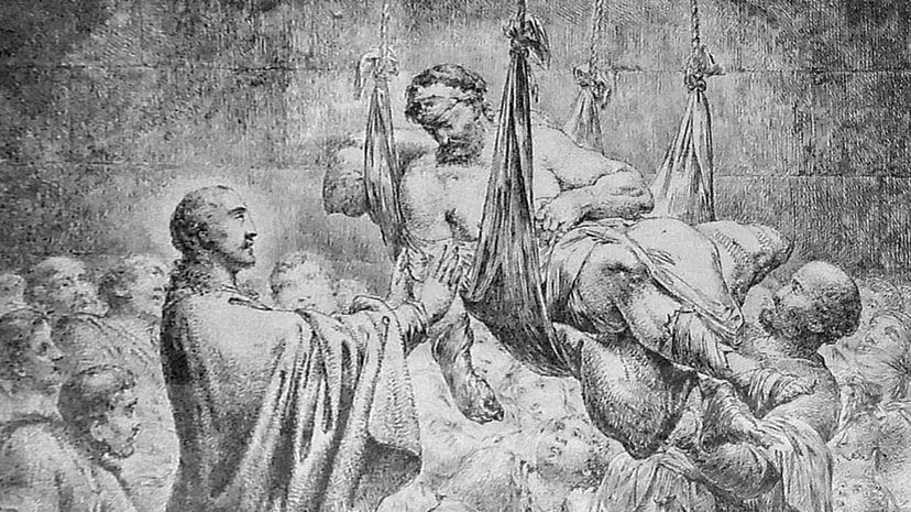 Jesus heals paralytic