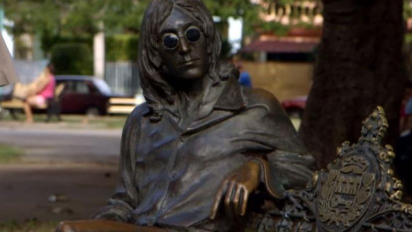 John Lennon statue