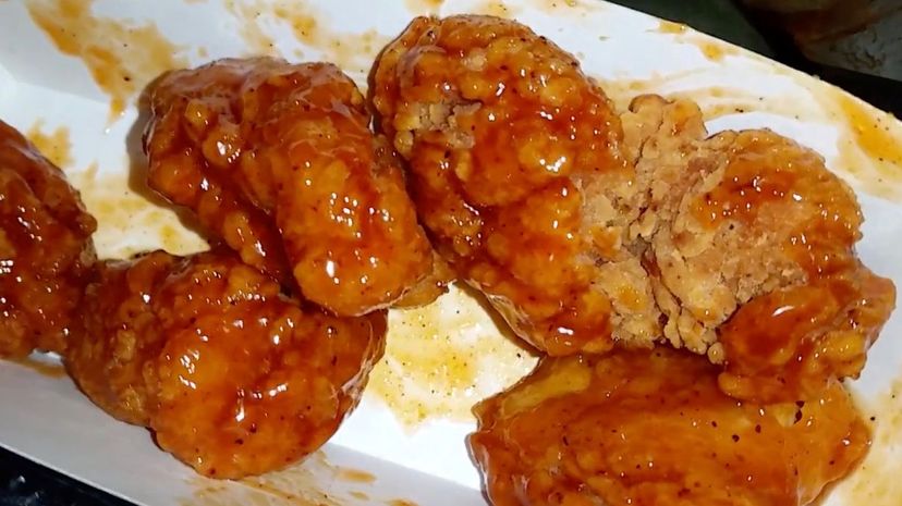 Honey BBQ Boneless Wings