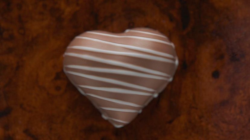 Chocolate candy heart