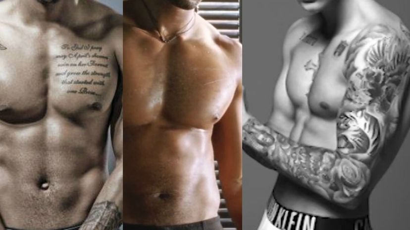 Celebs Sportin' Bras -- Guess The Shirtless Stars