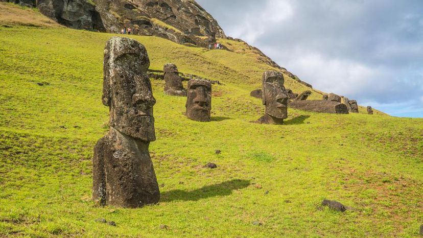 Moai of Rano Raraku