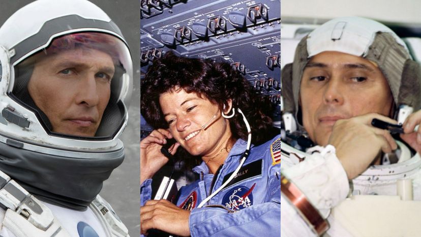 95% of people can't name these famous real and fictional astronauts from an image. Can you?