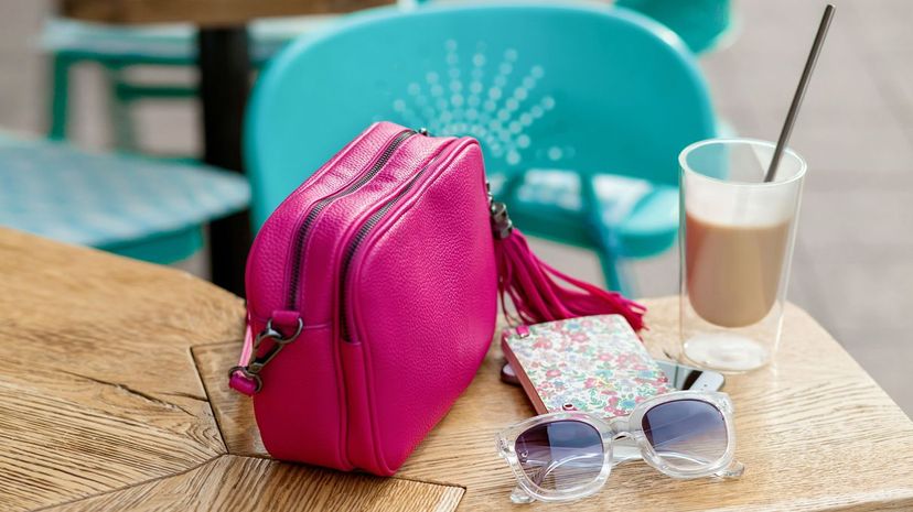 Purse on Table