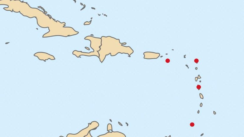 Dominica Map