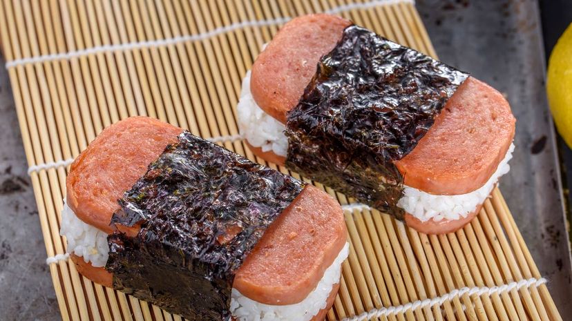 32 spam in sushi