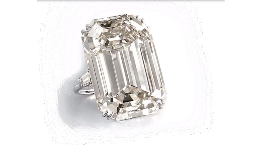 Jacqueline Kennedy Onassis' 40.00-carat Marquise Lesotho III Diamond