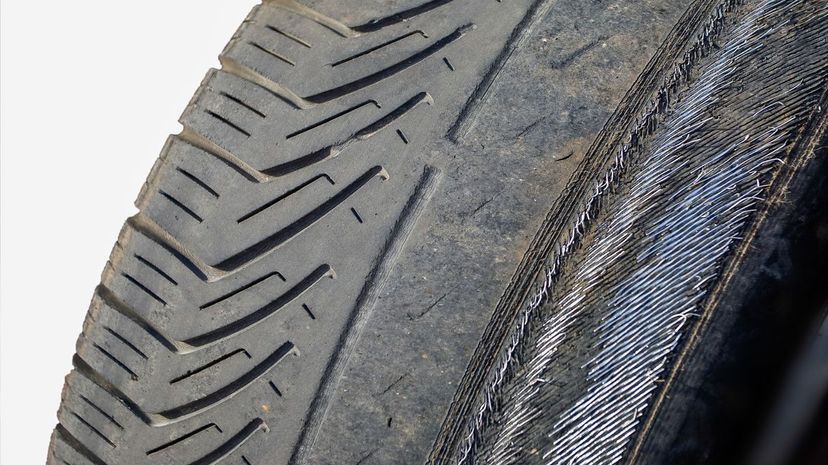8-Worn Tires