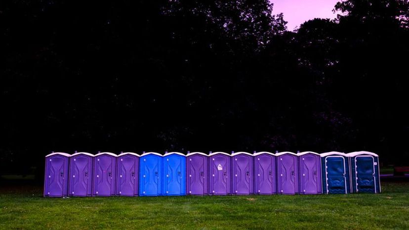 Portable toilets